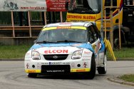 Rallye Český Krumlov: Václav Dunovský a Adam Eliáš se Suzuki Ignis S1600